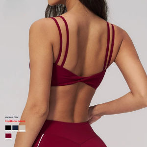MUTUER Yoga Bra Phụ nữ Chạy Xe đạp Phòng tập thể dục Top Breathable Push Up Thể thao Quần áo lót Thể dục tập luyện Tops