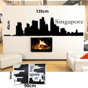 WALLSTICKER WALL STIKER STICKER HIASAN DINDING TEMBOK WALLPAPER HIASAN MOTIF GAMBAR KOTA KOTA CITY PARIS DUBAI NEW YORK DEKORASI RUMAH RUANG TAMU KELUARGA DEKOR TEMPELAN WALLSTIKER KAMAR TIDUR ANAK ANAK CEWEK PREMPUAN DECOR KERAMIK KRAMIK DAPUR MURAH