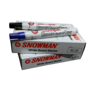 (1pcs) Spidol Whiteboard Snowman Marker BG12 Spidol Papan Tulis Spidol Papan Tulis Merah Hitam Biru Alat Tulis Untuk Presentasi - Lazada