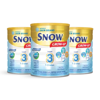 Snow Brand Step 3 Grow-Up 900g x 3