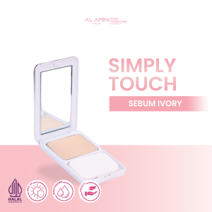 Alamin Simply Light / Sebum | Bedak Padat / Normal Acne Skin / Oily