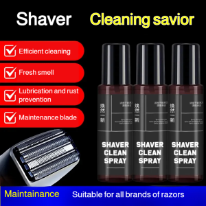 Electric Razor Portable Cleaning Solution One Spray Gentle Cleaner