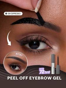 SHEGLAM Tint Lock Tattoo Peel Off Brow Gel Multi-Use Long-Lasting Peel-Off Brow Tint Makeup Cosmetics