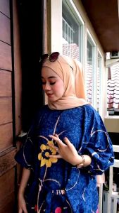 Kaftan jumbo kekinian longdress super jumbo model lowo ld 188 busui bumil jaminan tebal