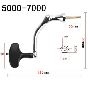 Engkol Reel Power Handle / Sparepart Handle CNC Ply Fish 1000-7000 / Gagang Reel Pancing Manual ukuran 1000 - 7000