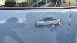 Aunginsy Exterior Door Handle Bowl Trim Cover Compatible with Ford Maverick 2022-2025 Ford Bronco Sport 2021-2025 Outside Door Handle Cup Bowl Cover Scratches Protector Decorative Sticker Accessories