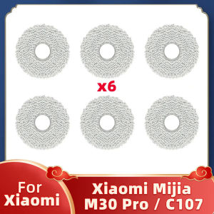 Fit For Xiaomi Mijia M30 Pro / C107 Robot Vacuum Cleaner Spare Parts Hepa Fliter Mop Rags Dust Bag Replacement