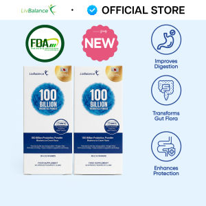 LivBalance 100 Billion Probiotics (20 sachets): Support Your Gut Health Gentle Gut Support Daily