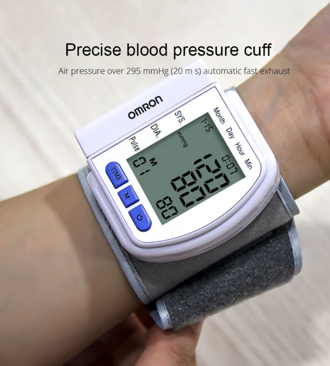 Omron wrist Blood Pressure Monitorเครื่องวัดความดัน เครื่องวัดความดัน ...