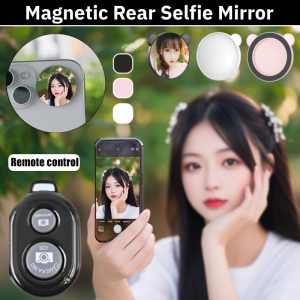 Magnetic Rear Selfie Mirror Back Camera Phone Convex Mirror Wide Angle Selfie Mirror Auxiliary HD Lens 磁吸后置自拍镜