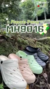 Marco  สินค้าใหม่ รองเท้าหัวโต MH9016W นิ่มเหมือนเหยียบขี้ รองเท้าแตะผู้หญิง แฟชั่น กันลื่น พื้นหนา สบายเท้า น่ารัก