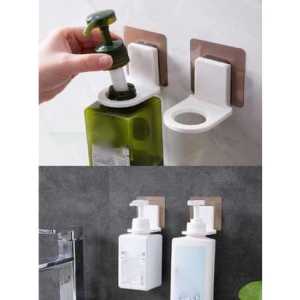 Promo Gantungan Botol Sabun Kamar Mandi Tempel Dinding Holder Hook Shampo