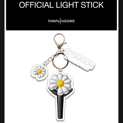 clu BIGBANG G-DRAGON Support Stick Flash Acrylic Support Light Keychain Backpack Pendant Daisy Dccessory ulc