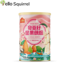 众懒客奇亚籽坚果藕粉500g Chia seed nut lotus root powder Nut lotus root powder soup instant lotus root powder坚果藕粉羹速溶藕粉