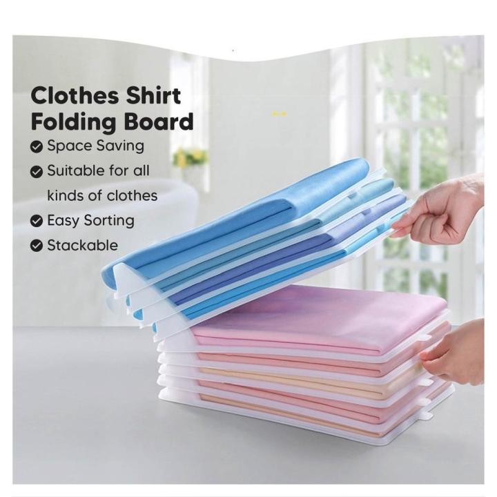 Korea Lazy Cloth Folding Board Shirt Folding Board Clothes Folding