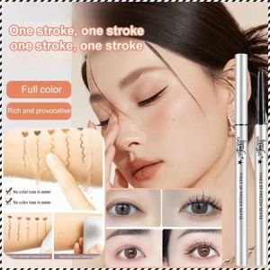 Eyeliner Gel Pencil Moisturizing Eyeliner Gel Rotation Sweatproof Smooth Does not Irritate the Eyes