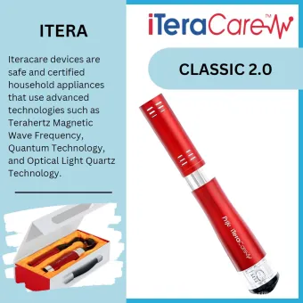 Prife iTeraCare Theraphy Device Itera Care Terahertz Blower Device No Radiation Classic 2.0