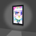 led decorative indoor picture led film poster frame ultra thin led light panel poster. 
