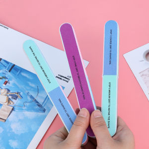 【Pretty Sakura】3/5 Pcs/Set Professional Nail File Side Nail Buffer Polishing File Nail Tool Manicure Care Pedicure Tools