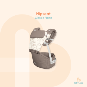 Gendongan Bayi - Hipseat Printed Fabric - Baby Loop