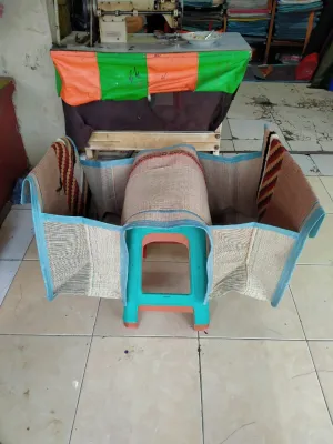 tas motor Bahan Goni standar/tas kurir/tas obrok/tas keranjang/tas sadelbag/tas