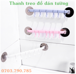 [HCM]Thanh Treo Đồ Dán Tường