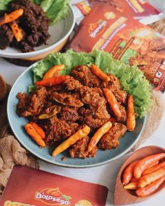 BOLOSEGO Oseng Mercon Daging Iga Sapi (Level Terlengkap)