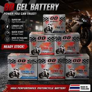 OD Gel Battery Multi Model Fit – YTX4L / YTX5L / YTX7A / YB3L Heavy Duty!