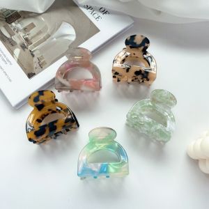 Premium Super Smooth Acetate Fiber Medium Hair Claw Hair Clip 5cm Beautiful Hair Grip hair accessories for women Dress Up [SG]