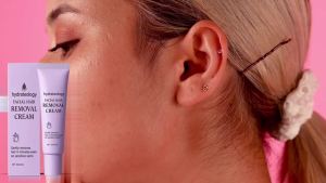 Hydrateology Facial Hair Removal Upgraded Effective Hydrateology Facial Hair Removal Cream for Sensitive Skin Gentle Hydrateology Hair Remover Long-Lasting Depilatory Cream for All Skin Types (1)