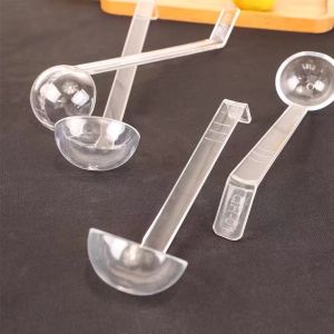PC Container Spoon 6*27cm Pearl Jam Fruit Powder Ingredients Spoon Ounce Spoon Long Handle Coffee Teaspoon
