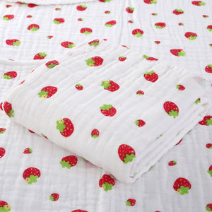 Infant Blanket Newborn Baby Double Fleece Soft Cotton Sleeping Soft Quilt Selimut Bedung Bayi 110*110cm