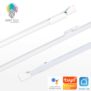 Smart Wifi Curtain motor with adjustable track DIY possible/Tuya/SmartLife/Android/Alexa with remote control (Local Stock)