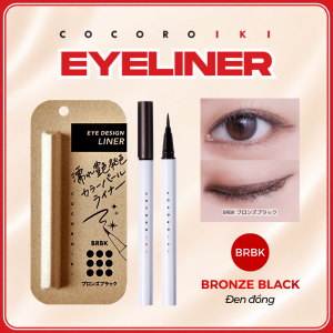 Bút kẻ mắt không trôi Cocoroiki BRBK - Bronze Black - Hàng Nhật Bản chính hãng phân phối độc quyền