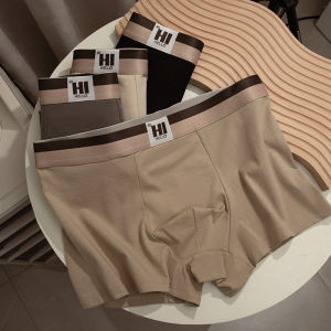 Zerotogue กางเกงในชายกางเกงบ็อกเซอร์ผู้ชายกางเกงบ็อกเซอร์แฟชั่นเรียบง่ายกางเกงขาสั้นผู้ชายสไตล์เกาหลี