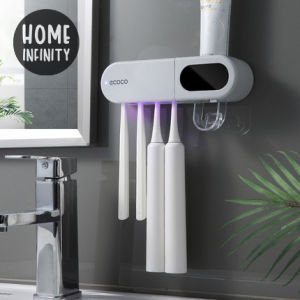 ECOCO SMART TOOTHBRUSH STERILIZER - STORAGE/ORGANIZER/UV/CLEANING/TOILET/BATHROOM/RACK/HOLDER/APPLIANCES/ORAL/CARE