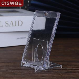 [COD] CISWGE SPORTS 1Set 35PT Magnetic Card Holder Support Cards Protectors Hard Plastic Sleeves Trading Display Case Yugioh Card