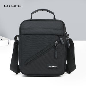 OTOHE กระเป๋าผู้ชาย กระเป๋าแฟชั่นสะพายไหล่ กระเป๋าคาดลำตัว กระเป๋าถือลำลอง ดีไซน์หลายช่อง ความจุขนาดใหญ่ กันน้ำ น้ำหนักเบา กระเป๋าลำลอง กระเป๋าสะพายข้าง กระเป๋าสะพายข้างแนวสตรีท