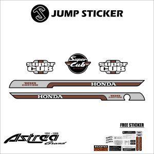 Stiker Striping Astrea Grand - Bulus 1991 - 1999 grafis variasi 005