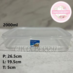 Kotak Makan All Size Food Container Box Container Penyimpanan Mutiarapack Kotak Kue Kotak Donat KMP Kotak Jajanan Bekal Jualan