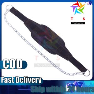 【Fast Delivery】 Fitness Equipment Dip Belt Weight Lifting Body Waist Training Pull Up Belt
