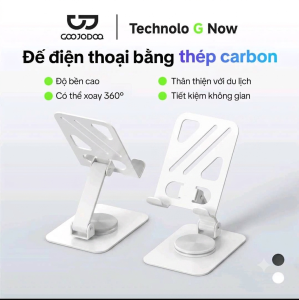 Giá Đỡ Điện Thoại Để Bàn Làm Việc Hợp Kim Nhôm Xoay 360 độ gấp gọn. Kệ Để Điện Thoại Chống Mỏi Cổ
