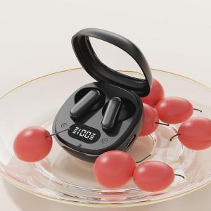 2025 หูฟังไร้สาย TWS ใหม่พร้อมหูฟังบลูทู ธ สปอร์ต 5.4 พร้อมหูฟังจอแสดงผล LED