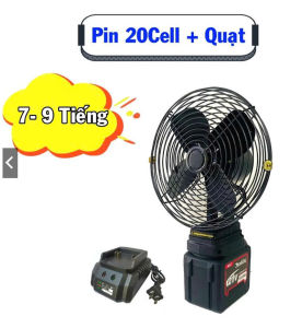 [ DÙNG 15H ] Quạt Tích Điện To ORIKATO DN-3221 2 Bình Ắc Quy Quạt Ắc Quy 2 Bình Kèm Đèn Chiếu Sáng Tiện Dụng