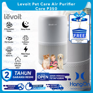 Levoit Core P350 Pet Care Air Purifier True HEPA H13 Filter Original Pebersih Udara Ruangan Rumah Kantor