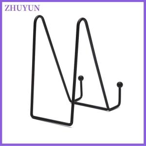 ZHUYUN Plate Display Stand Picture Easel Metal Plate Stands Holder Display