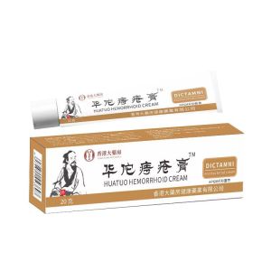 Chinese HuaTuo Hemorrhoids Cream Chinese Herbal Dictamni Anti-Bacterial Cream