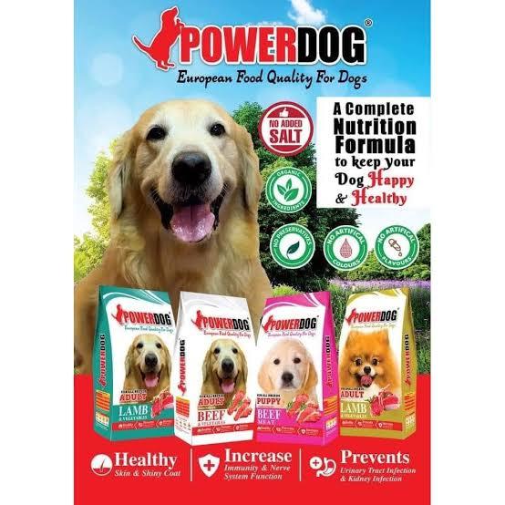 15Kg 1KG Free Power Dog Organic 100% No GMO Premium Dog Food Dry