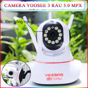 Camera Yoosee 3 Râu 5.0 Góc Rộng Siêu Nét Full Hd Hồng Ngoại Quay Đêm