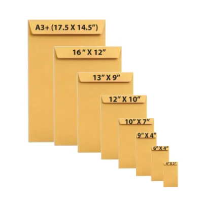 White / Brown Envelope Sampul Surat (A5 / A4 / A3 / 4x9 / 7x10 / 10x15)